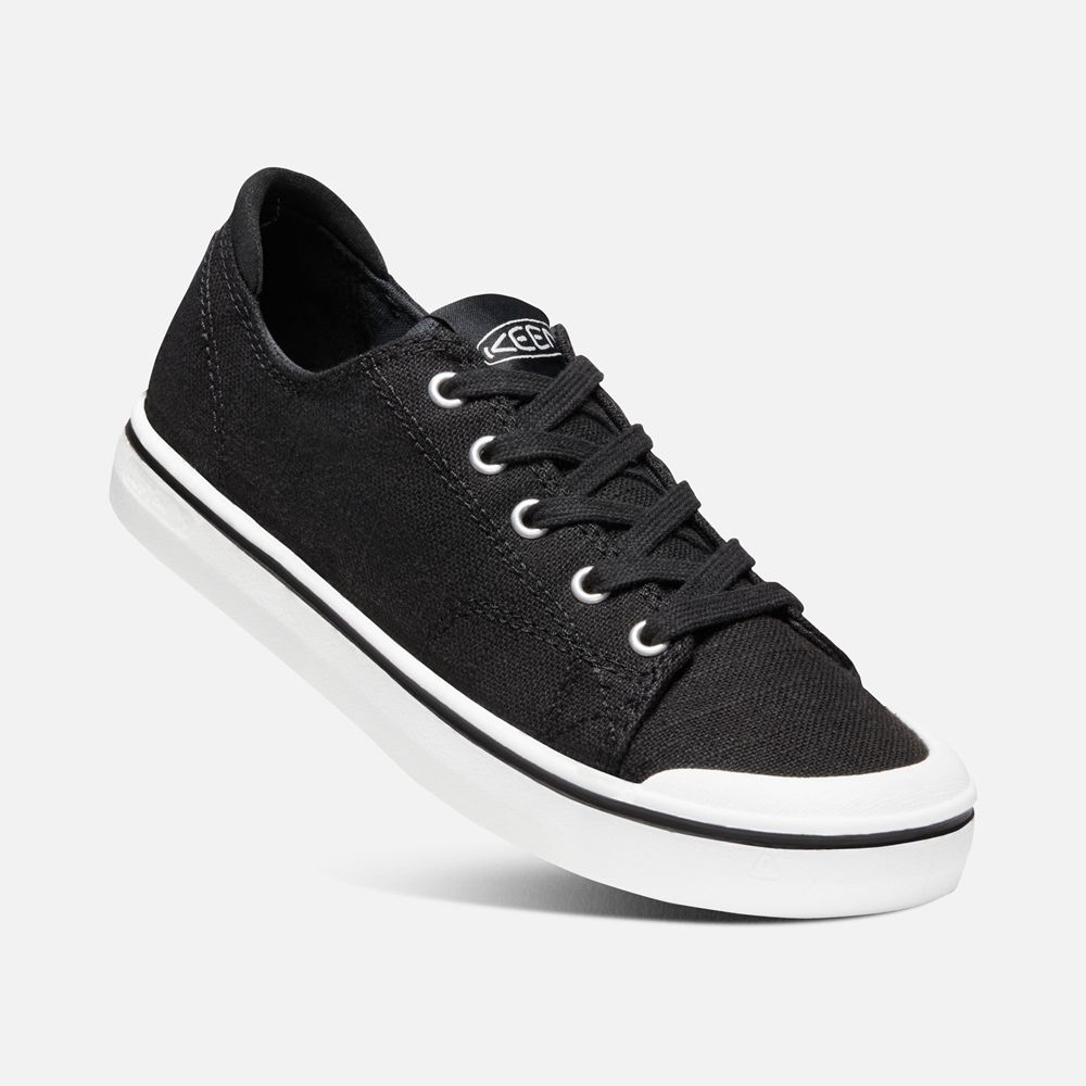 Keen Tygskor Dam Svarta/Vita - Elsa Iv Sneaker - 904578AJS